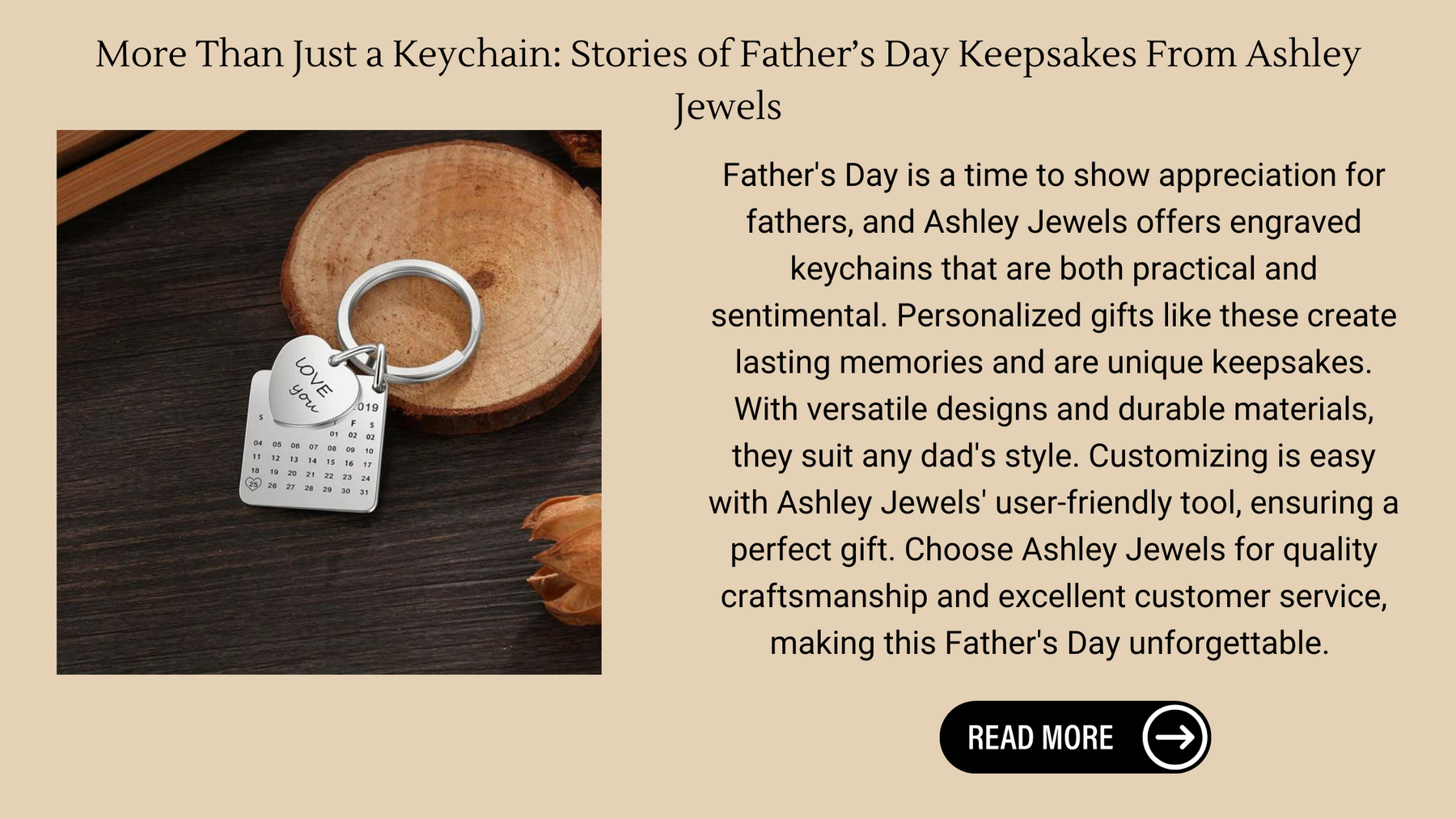 More Than Just a Keychain: Stories of Father’s Day Keepsakes From Ashley Jewels