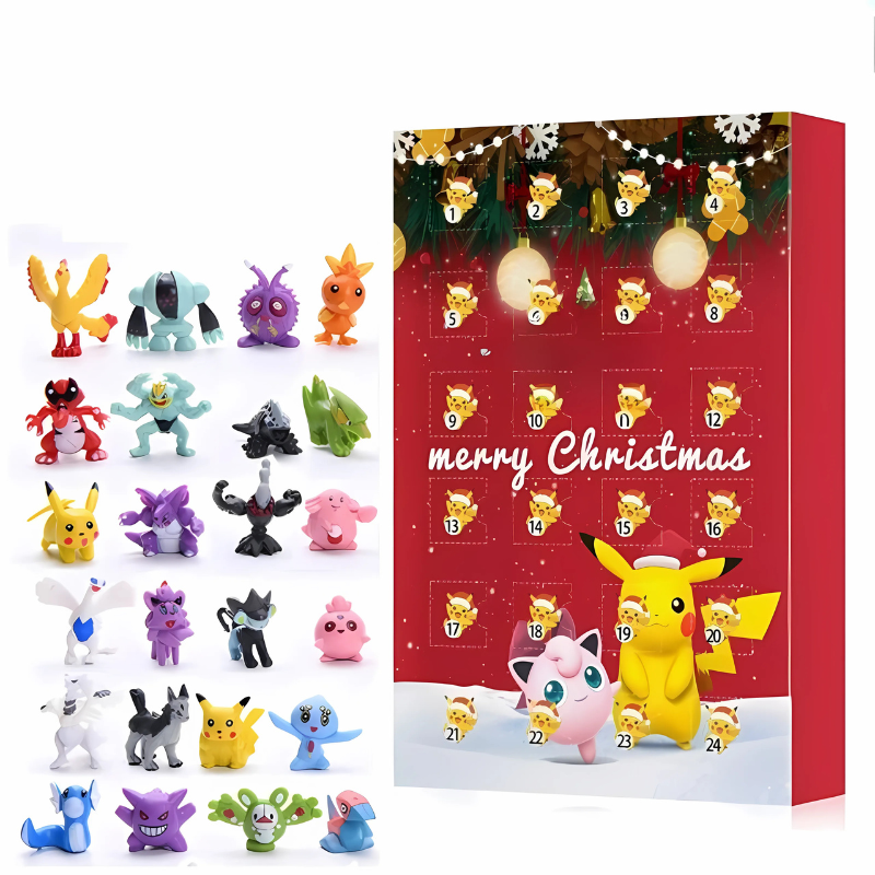 Poke 24 Piece Advent Calendar