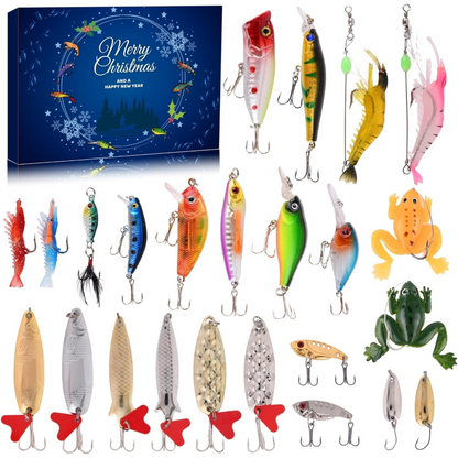 Fishing Lure Advent Calendar Set