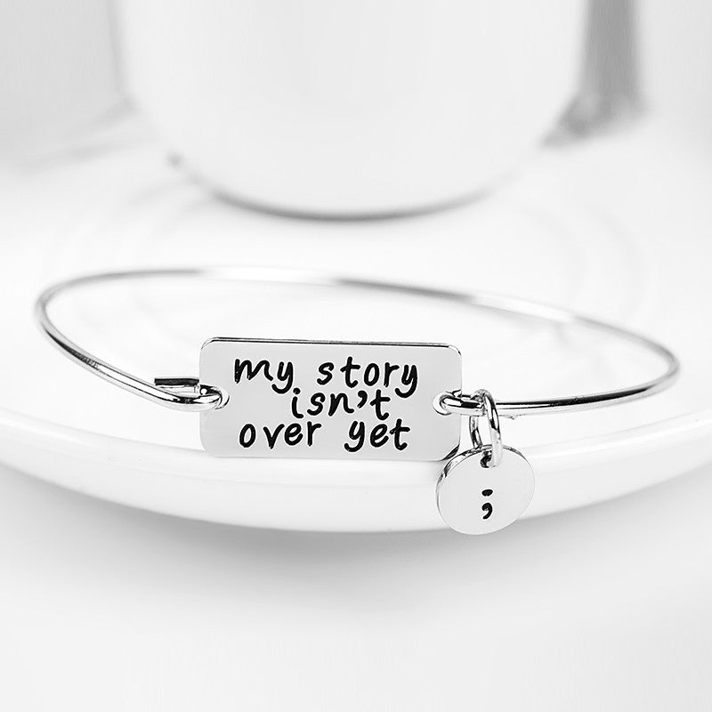 Semicolon Bangle - Florence Scovel - 3