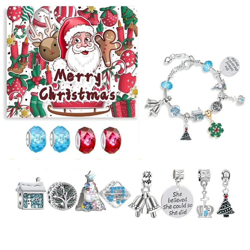 Festive Charm Bracelet Advent Calendar