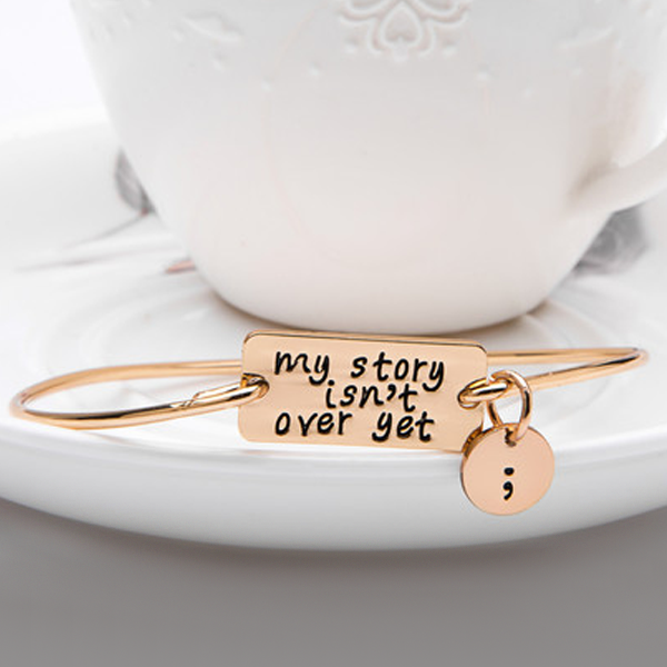 Semicolon Bangle - Florence Scovel - 4