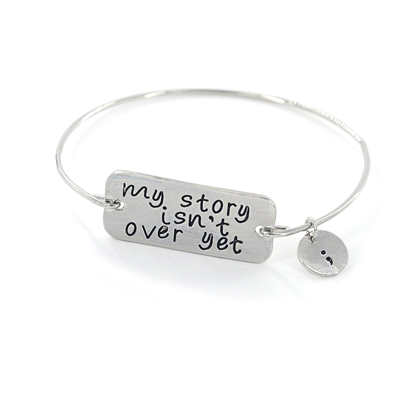 Semicolon Bangle - Florence Scovel - 1