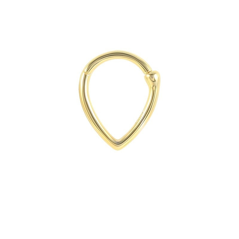 Silver Stylish Crystal Nose Ring For Women