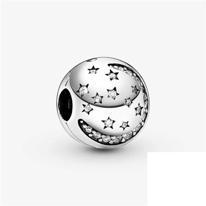 Sterling Silver Pendant Designer Stylish Beads Charms