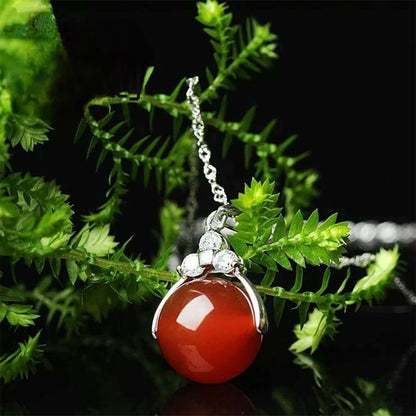 Silver Natural Green Jade Fine Jewelry Women Necklace